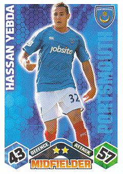Hassan Yebda Portsmouth 2009/10 Topps Match Attax #EX39